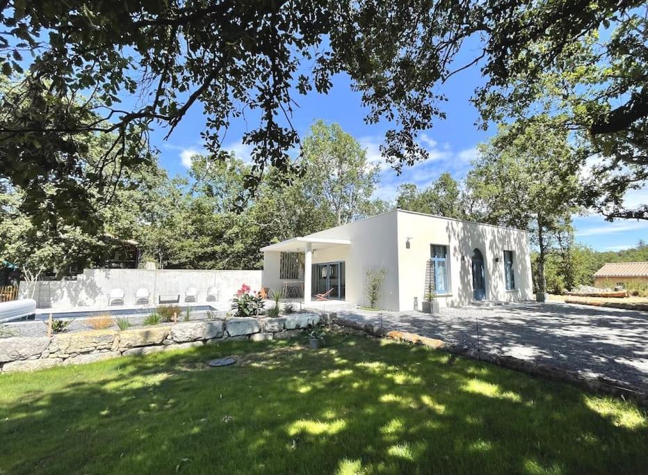 Le Pavillon D'Ete 4* - Elegant Et Lumineux Vila Saint Alban Auriolles Exterior foto